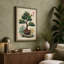 Bonsai with Attendants Japandi - Wrapped Canvas-471164267-471164270