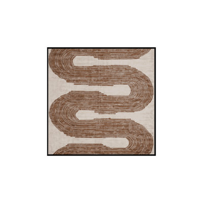 Machine Washable Brown Area Rug