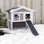 TRIXIE natura Insulated Cat Home, 2-Story, with Ramp