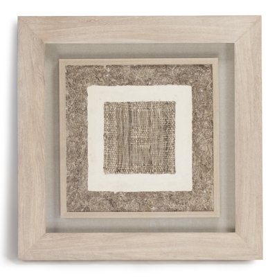Abstract Paper Framed Art Print