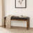 Faux Leather Upholstered Bench