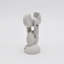 Abstract Knot Sculpture – White Matte Polyresin Decorative Accent (26 cm) 