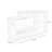 Contemporary Rectangular Manufactured Wood Reception Desk