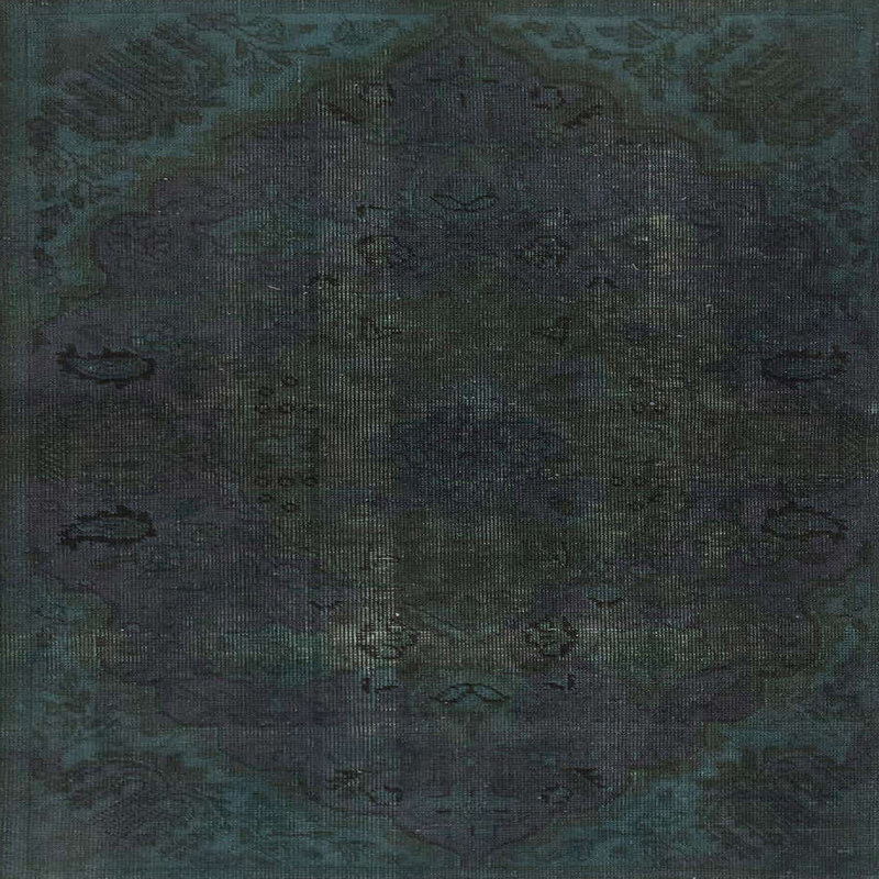 Abstract Indoor Rug, Square 5'