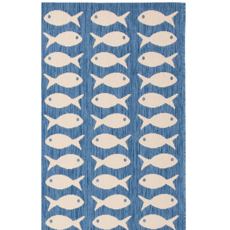 Tapis intérieur / extérieur Langley, Rectangle 2 pi x 3 pi 7 po