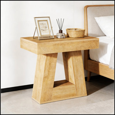 Table de bout unique, table d'appoint, table de thé élégante avec un design minimaliste moderne et une fonctionnalité polyvalente pour tout espace de vie
