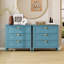 Armoire 3 tiroirs, mobilier américain, convient à la chambre à coucher, au salon et au bureau