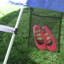 Échelle de trampoline Skywalker Trampolines 2 Rung, tapis de porte, sac à chaussures