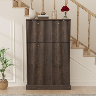 18 Pair Shoe Storage Cabinet