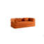  Canapé-lit convertible 4-en-1 convertible, canapé en velours côtelé pliable avec éponge à haute densité 33D, structure en métal renforcé sans canapé dans une boîte pour petit appartement-121416306-129588361