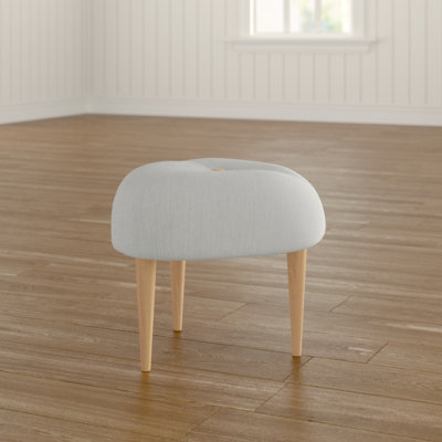 Solid + Manufactured Wood Accent Stool