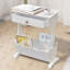 Ayleen Wood Free Standing Magazine Rack