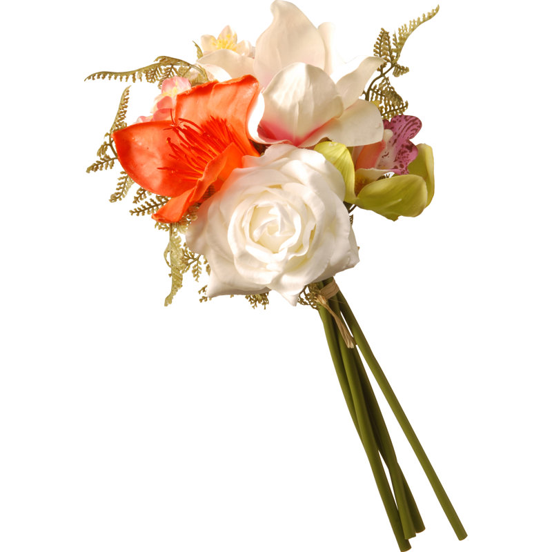 13" White Rose Bundle