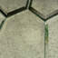 Carreau mural hexagonal biseauté en verre 4 po x 8 po