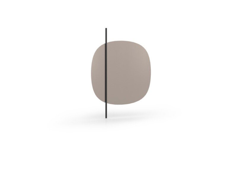 Vanity Mirrors, 25.63" x 35.5", Matt Black/Bronze