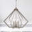 Dawnesha 6 - Light Dimmable Cage, Geometric Chandelier-22712115