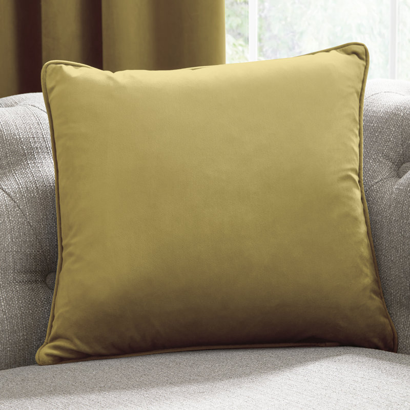 Montrose 43cm Cushion Cover with Filling, 43cm H x 43cm W x 15cm D, Blush