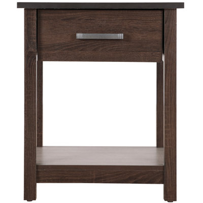 Table de chevet élégante et contemporaine
