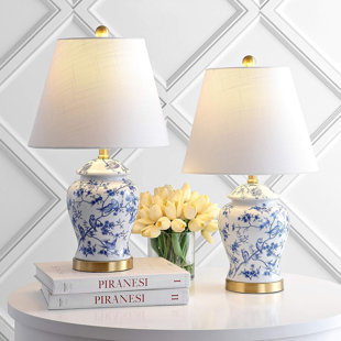 Porcelain Ginger Jar Lamps