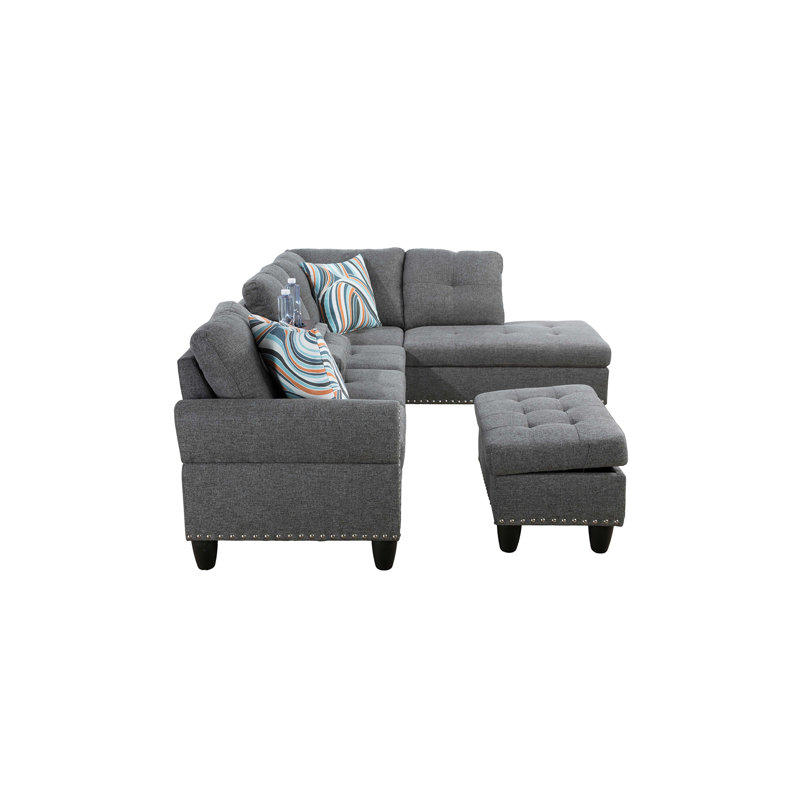 Canapé modulaire 3 pièces Sabiyah