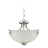 Alvah Glass Semi Flush Mount
