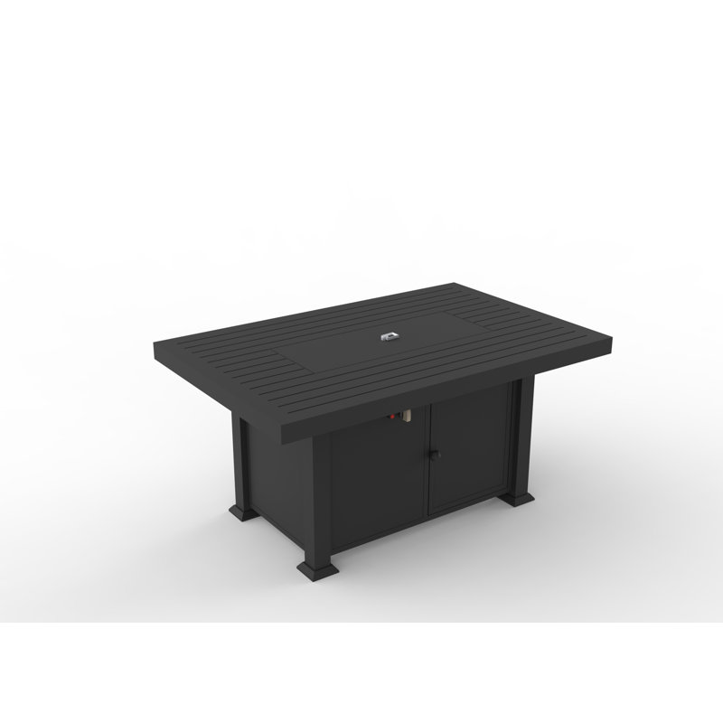 Foyer de table en aluminium au propane Abreonna