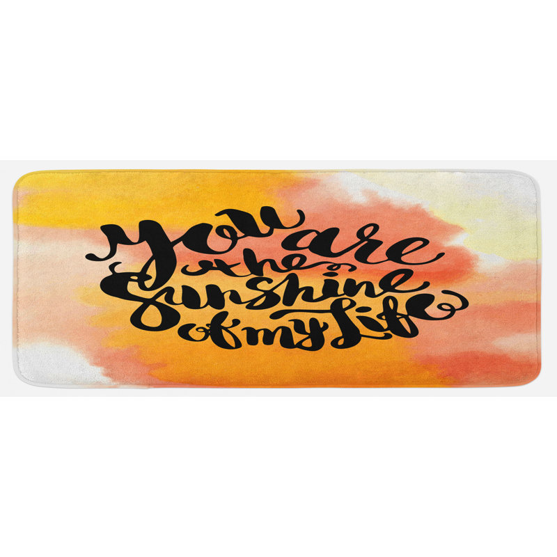 Tapis de cuisine citation