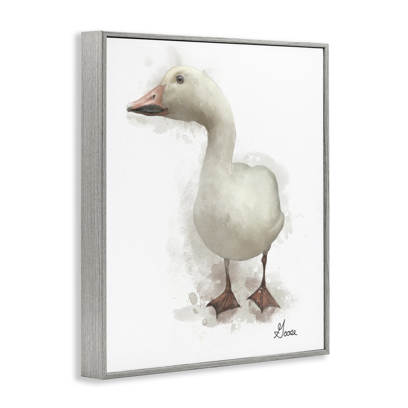 «Farm Goose», art giclée par Matthew Piotrowicz, Estampe numérique Farmhouse, H 20 po x l 16 po