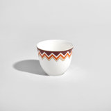 Missoni Arabic Cup Iconic Luxury Box Set 6 Pcs. Diam. 3.3", H 2.3"