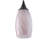1-Purple red iron dimmable glass pendant light