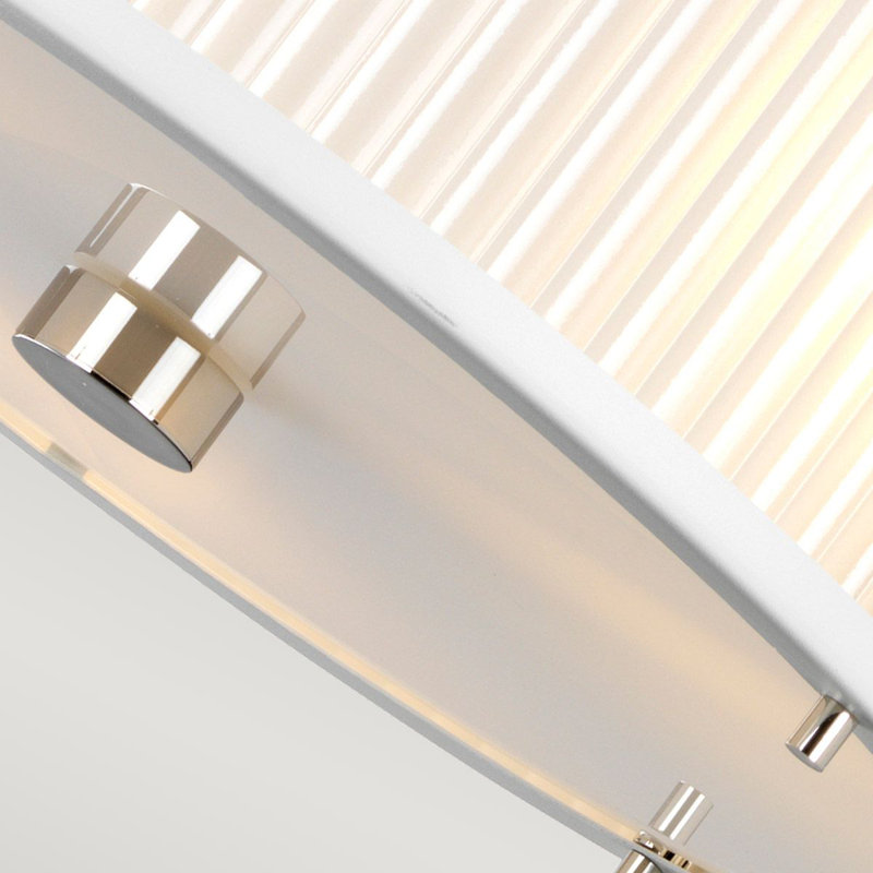 Morada 3 - Light Drum Pendant, White