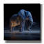  «Magestic Moonlight Elephant» par Ann Klee, art mural sur toile, 26 po x 26 po-1903965516