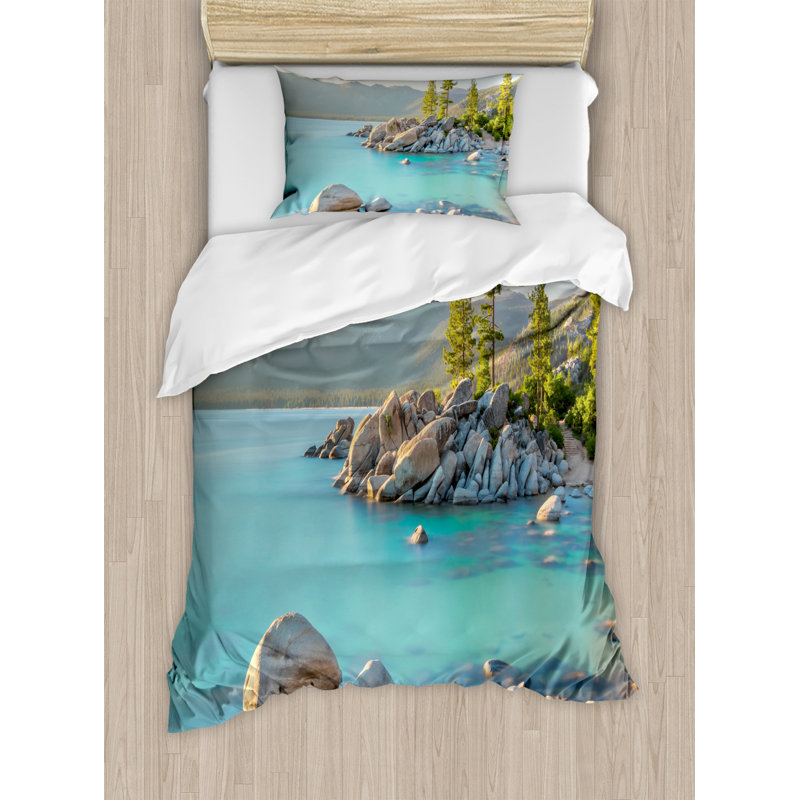 Rustic Polyester Duvet Cover