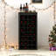 Armoire de bar modulaire à vin de couleur noire-1196068175