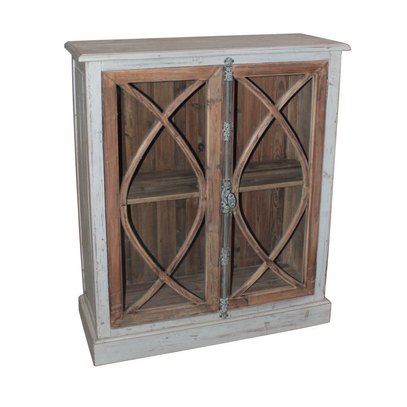 Preece Solid Wood Accent Cabinet