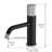 Modern Black And Brushed Nickel Faucet Brass Bathroom Basin Faucet Design Deck Mounted Water Mixer Tap