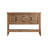 Retro Burlywood Solid Wood Sideboard