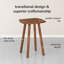 Cinta Solid Wood Side Table