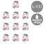 Willmot Chrome Integrated LED Deck-28708945