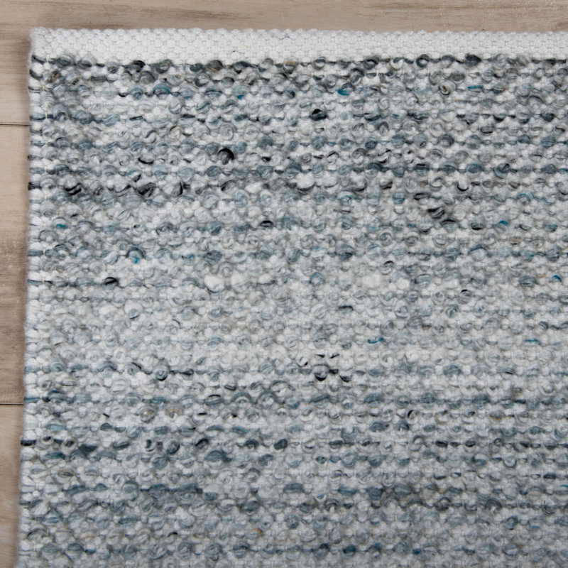 Tapis 100% polyester tissé à la main, Rectangle 9 pi 9 po x 13 pi 9 po