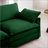 Oversized Modular Cushioned Sofa With Conversible Ottoman