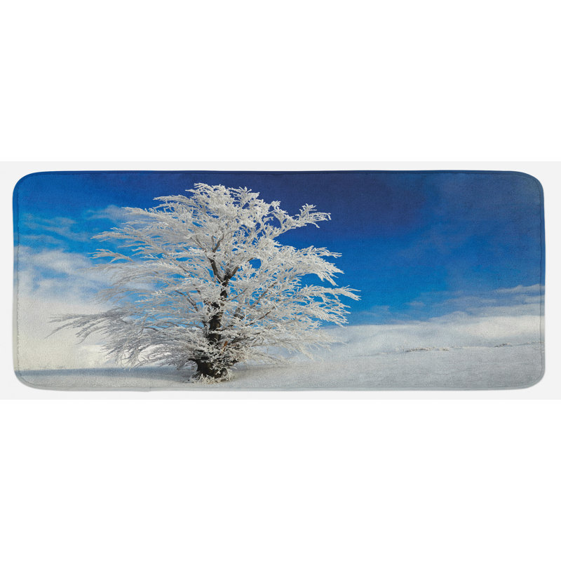 Tapis de cuisine Lonely Tree On Snow