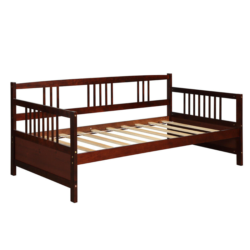 Kathey Solid Wood Daybed, Espresso