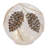 LED Frosted Pine Cone Globe