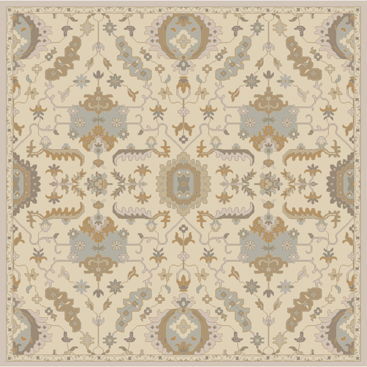 Arden Hand Tufted Wool Cream Rug
