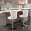 Pascola Swivel Adjustable Height Bar Stools Kitchen Barstools-2101388106