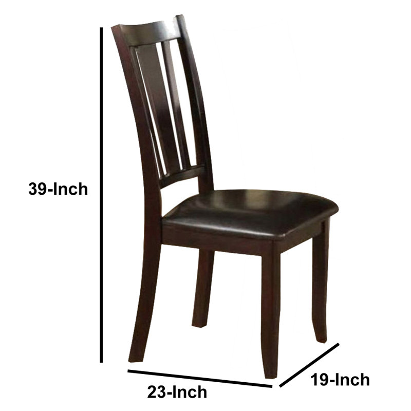 Giacomino Faux Leather Upholstered Stacking Side Chair