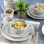 Service de table en porcelaine 16 pièces Wrought Studio ™-691384191