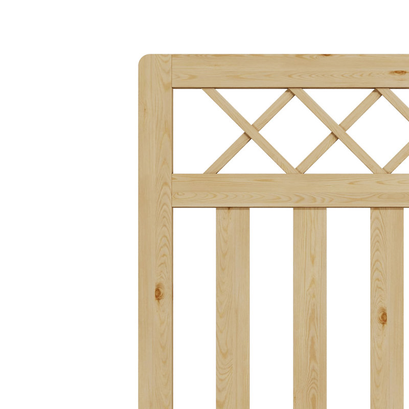 Towanna Wood Gate, Natural, 10 ft. H x 10 ft. W