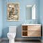 Bath & Laundry, lecture de journal Bobolink sur la toilette-103308884
